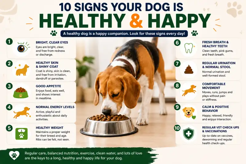 10 Signs Your Dog Is Healthy and Happy
