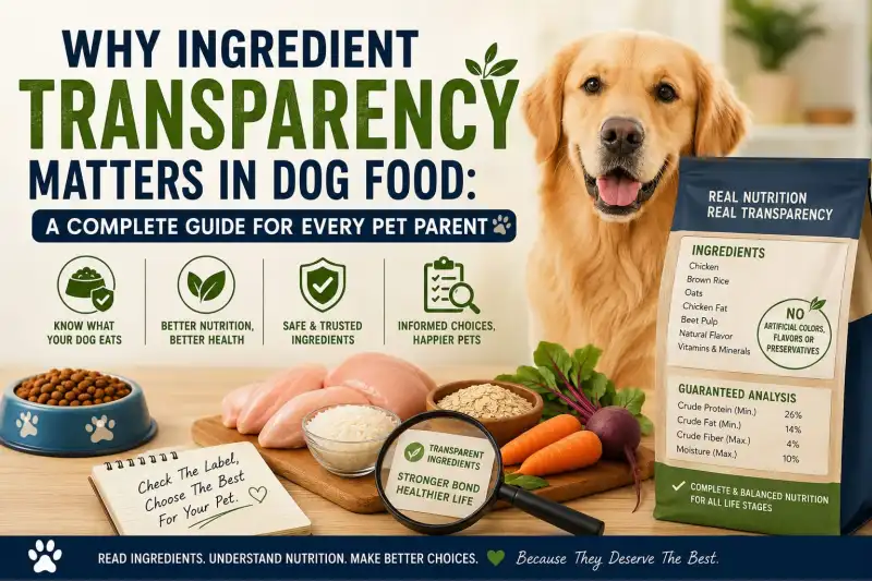 Why Ingredient Transparency Matters in Dog Food: A Complete Guide for Every Pet Parent