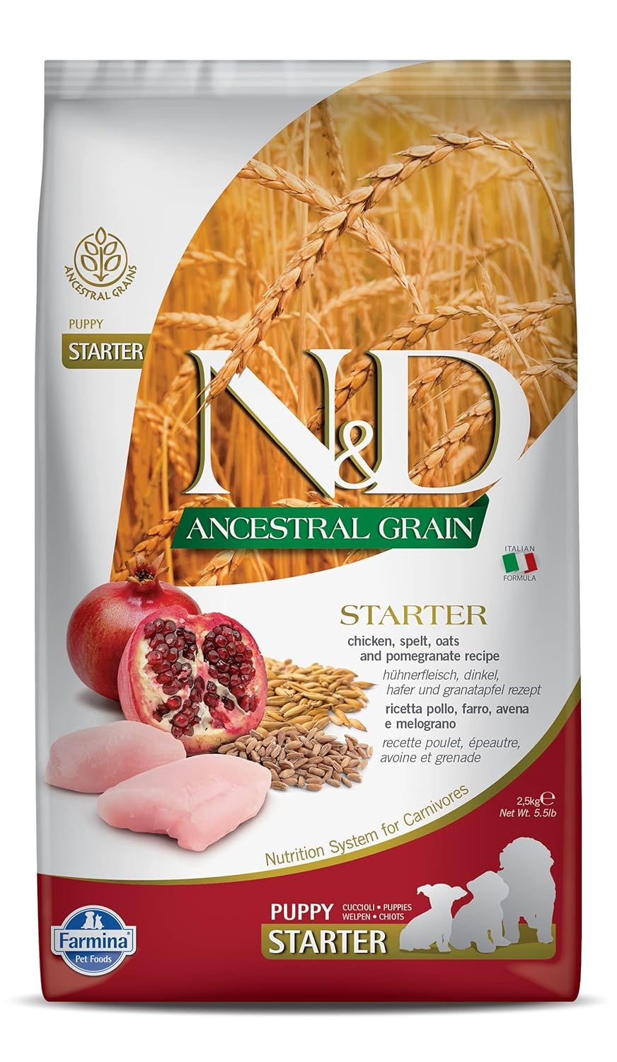 Farmina N&D ANCESTRAL GRAIN STARTER FOOD