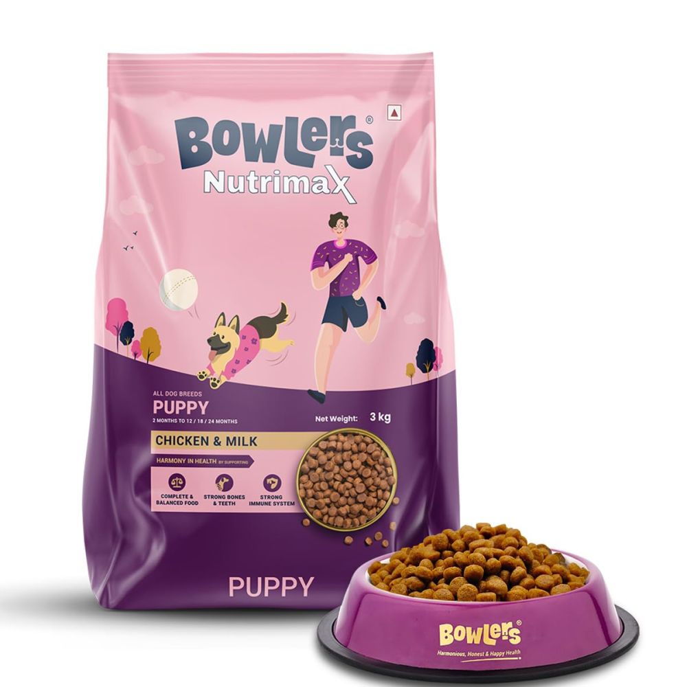 BOWLERS NUTRIMAX PUPPY 3KG