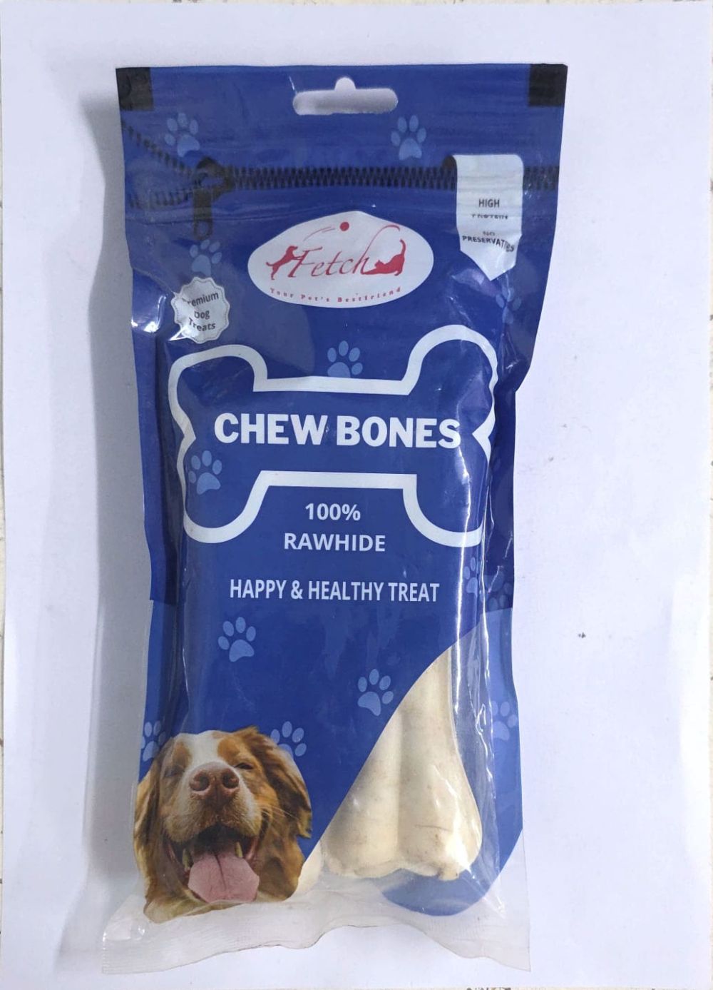 Fetch Premium Chew Bones 6 inch Pack of 2 Pieces