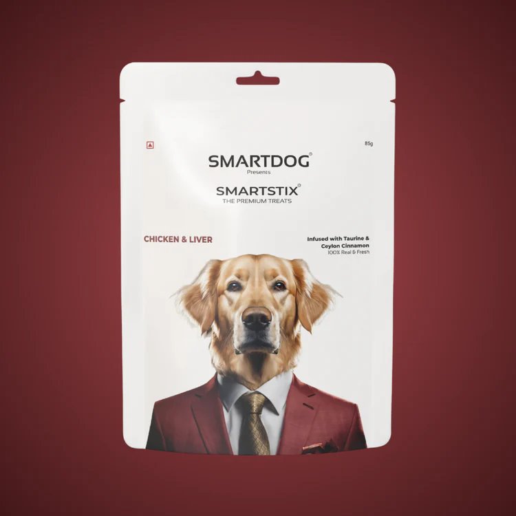 Smartdog Smartstix Chicken & Liver 85gm Pack