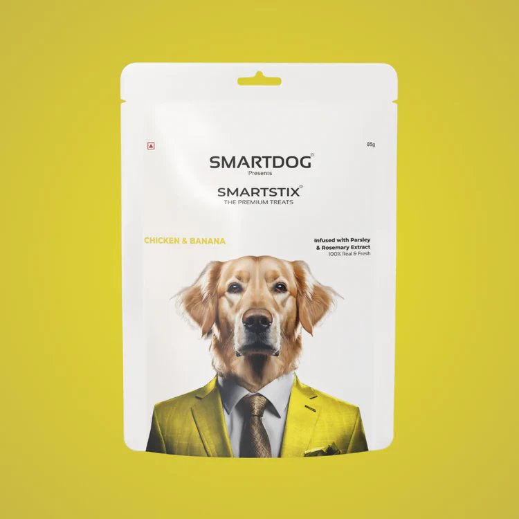 Smartdog Smartstix Chicken & Banana 85gm Pack
