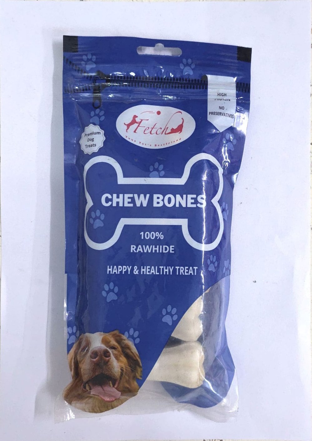 Fetch Premium Chew Bones 3 inch Pack of 4 Pieces