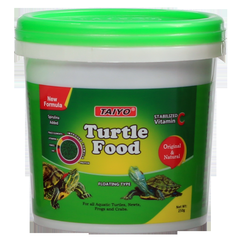 Taiyo Turtle Food – 250 g (Complete Nutrition for Healthy Turtles)