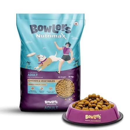 Bowlers Champion Adult Chicken & Egg Dry Dog Food – 10 kg