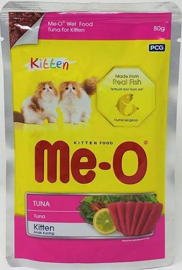 Me-O Tuna Kitten Wet Food (80g)