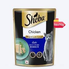 Sheba Chicken Premium Loaf Adult Wet Food (70g)