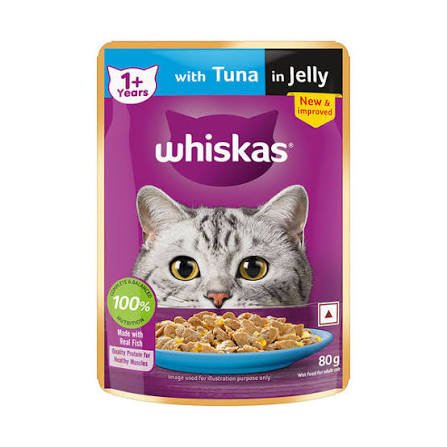 Whiskas Tuna Adult Wet Food (80g)