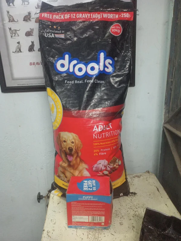 Drools Adult Nutrition – 10 kg | Chicken & Egg