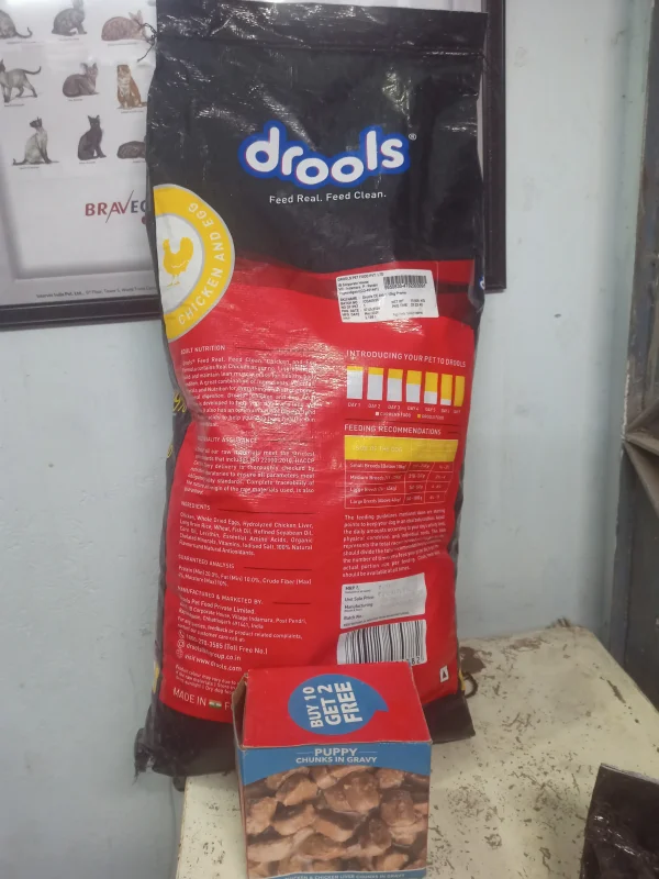 Drools Adult Nutrition – 10 kg | Chicken & Egg
