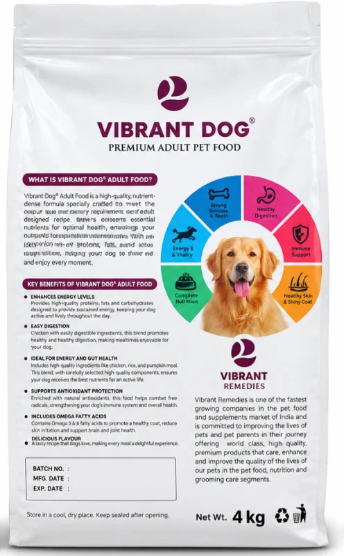 Vibrant Adult Food - 4 Kg