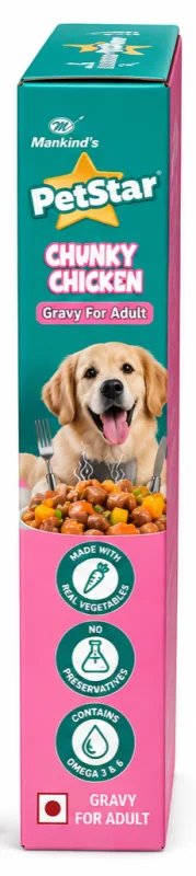 PetStar Adult Chicken Gravy (120grm × 15 )