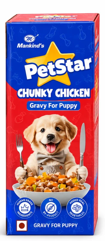 PetStar Puppy Chicken Gravy (120grm × 15 )