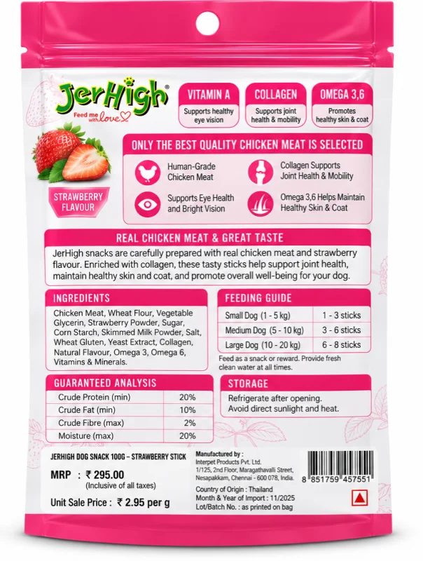 JERHIGH | Strawberry -100 g