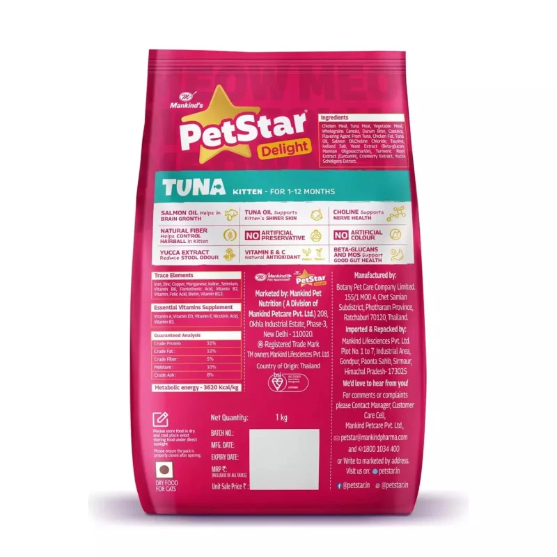 Petstar Kitten Tuna 1kg