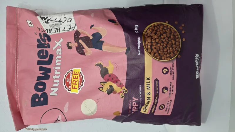 Bowlers Nutrimax Puppy Chicken & Milk Dry Dog Food – 10 kg