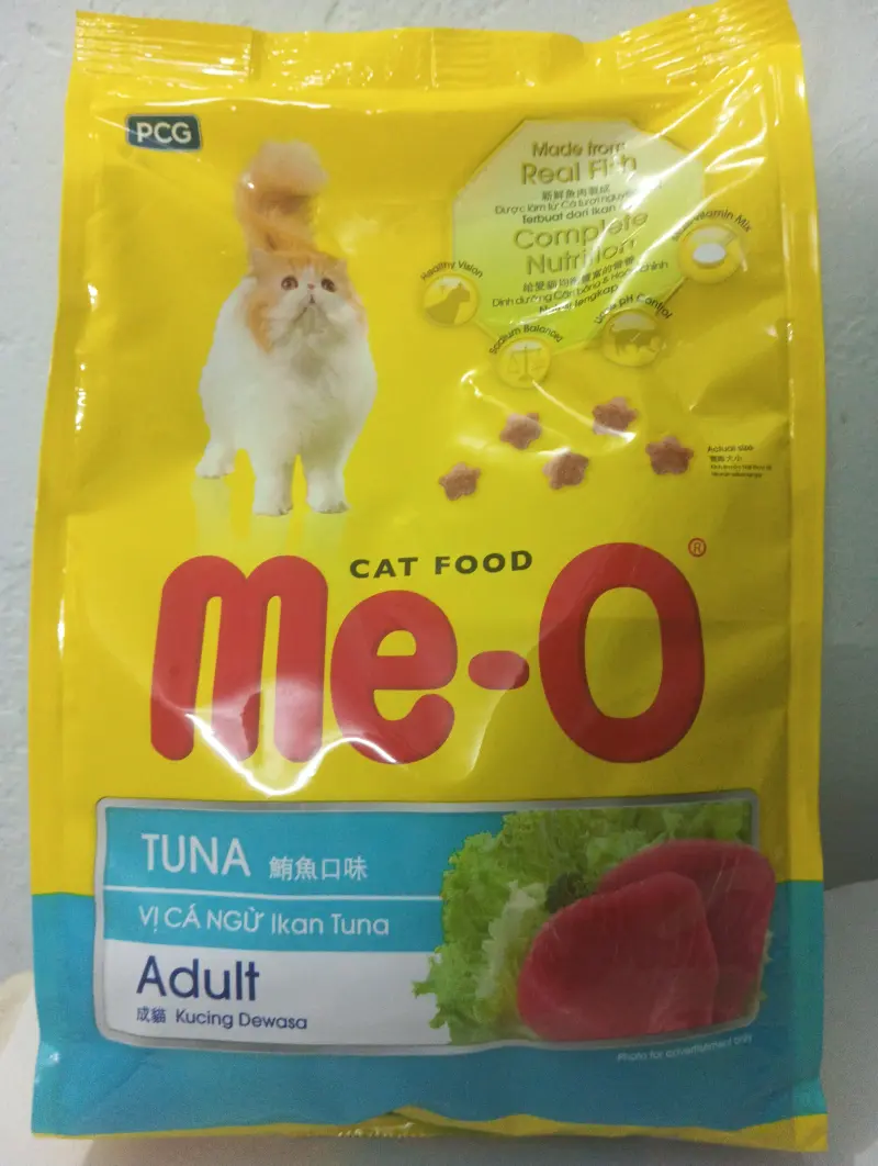 Me-O Adult Dry Cat Food – Tuna Flavour (1.2 kg)