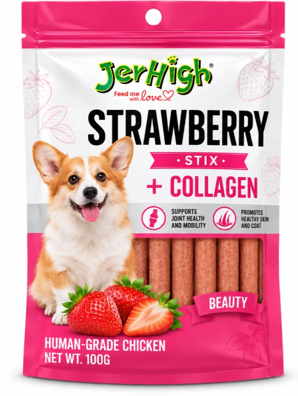 JERHIGH | Strawberry -100 g - Buy Online at Pets Heaven