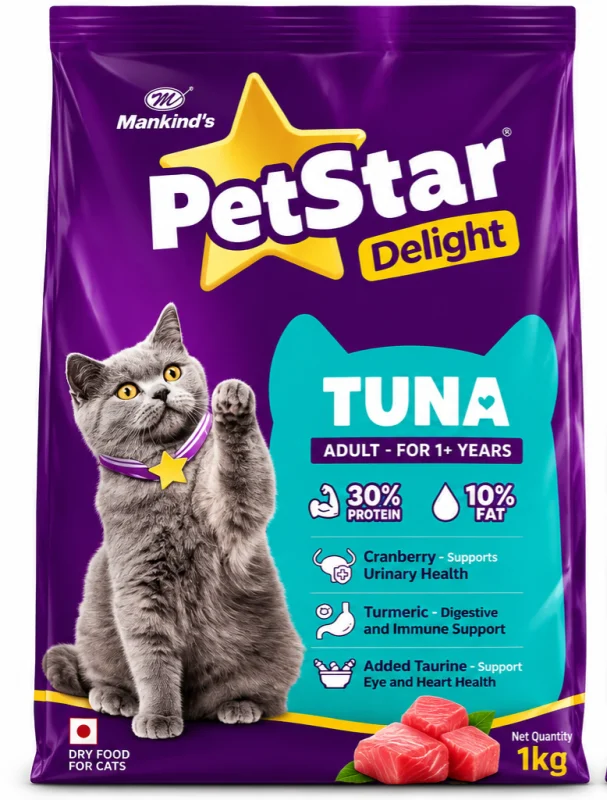 PetStar Adult Tuna - 1kg - Buy Online at Pets Heaven