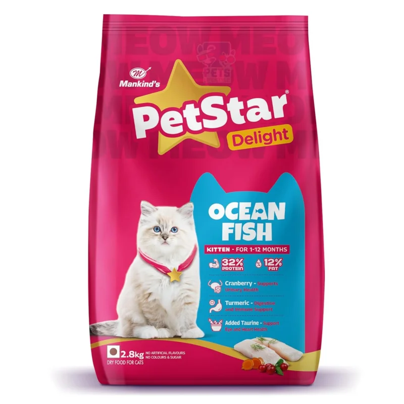 Petstar Kitten Ocean Fish -2.8kg - Buy Online at Pets Heaven