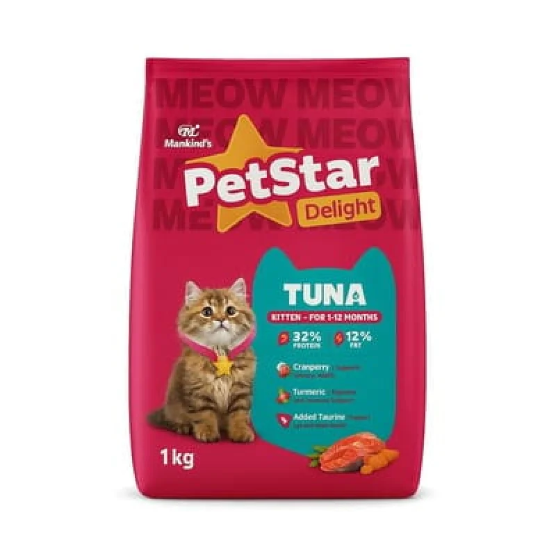 Petstar Kitten Tuna 1kg - Buy Online at Pets Heaven