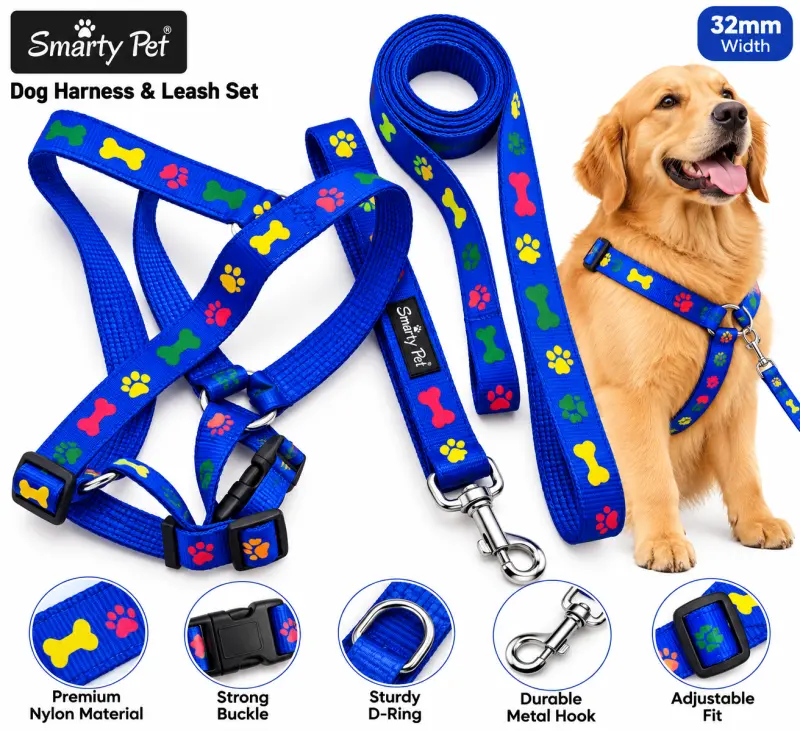 SP Padded H Set - 32MM Blue - Buy Online at Pets Heaven