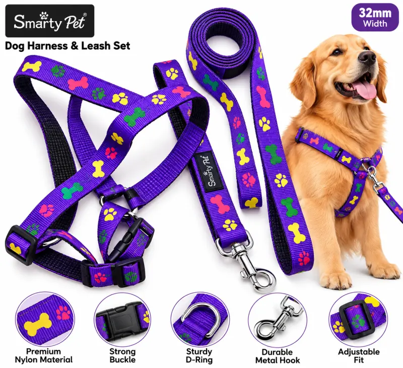 SP Padded H Set - 32MM Purple - Buy Online at Pets Heaven