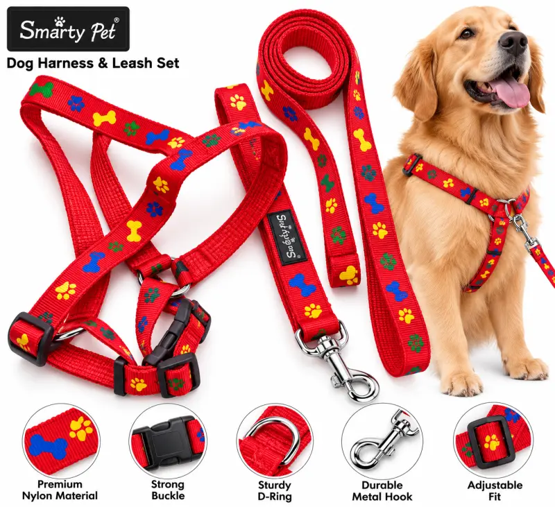 SP Padded H Set - 32MM Red - Buy Online at Pets Heaven