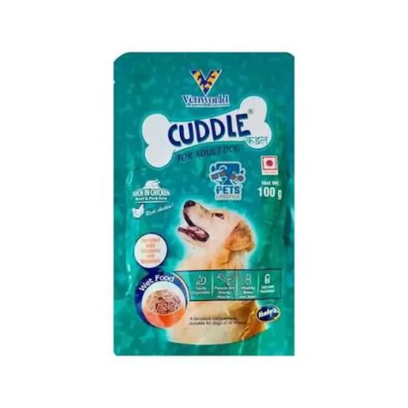 Venworld Cuddle Adult Chicken (100g) – Wet Dog Food
