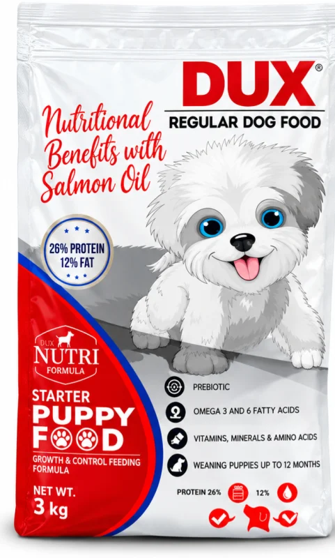 DUX Starter & Puppy 3kg - Buy Online at Pets Heaven