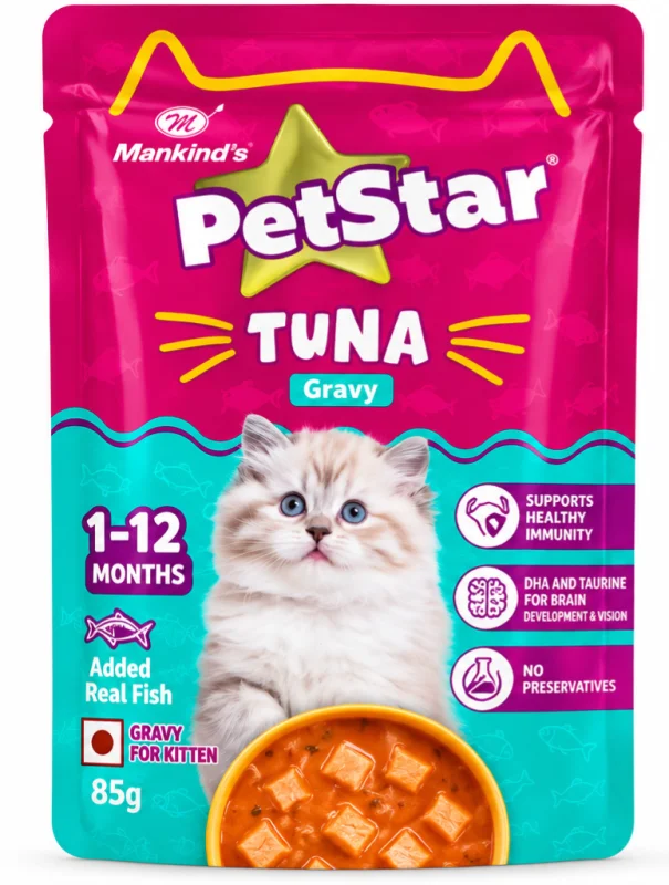 PetStar Kitten Chicken Gravy (85g) - Buy Online at Pets Heaven