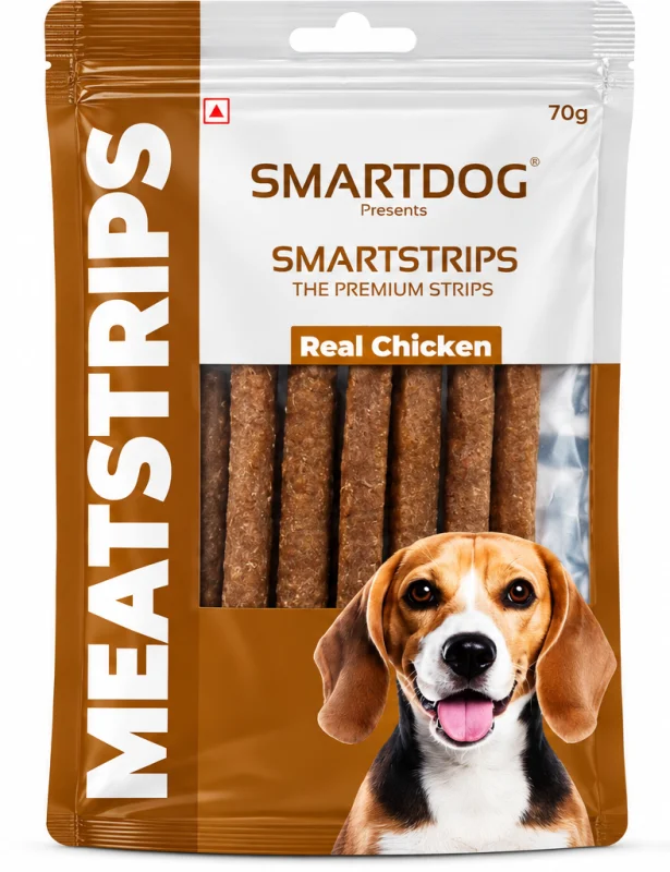 SMARTDOG | SmartStrips Real Chicken-70 g - Buy Online at Pets Heaven